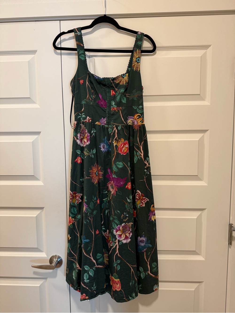 Avec Les Filles corset green dress